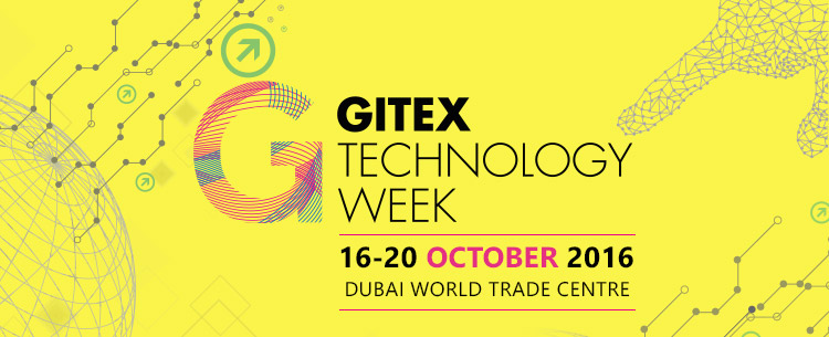 Gitex Technology Week 2016 | 16-20 October 2016 at Dubai International Convention and Exhibition Centre, Dubai, UAE