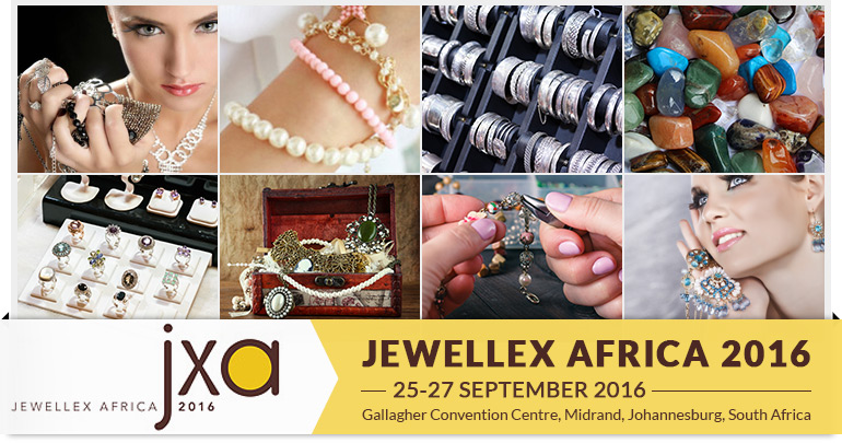 Jewellex Africa 2016 | 25-27 September 2016 at Gallagher Convention Centre, Midrand, Johannesburg, South Africa
