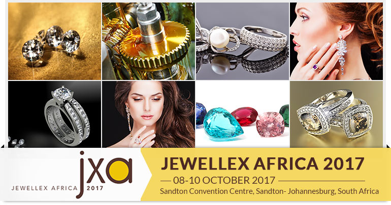 Jewellex Africa 2017 | 08-10 October 2017 at Gallagher Convention Centre, Midrand, Johannesburg, South Africa