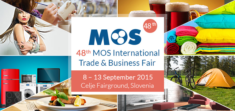 48th MOS International Trade & Business Fair | 08 – 13 September 2015 at Celje, Slovenia