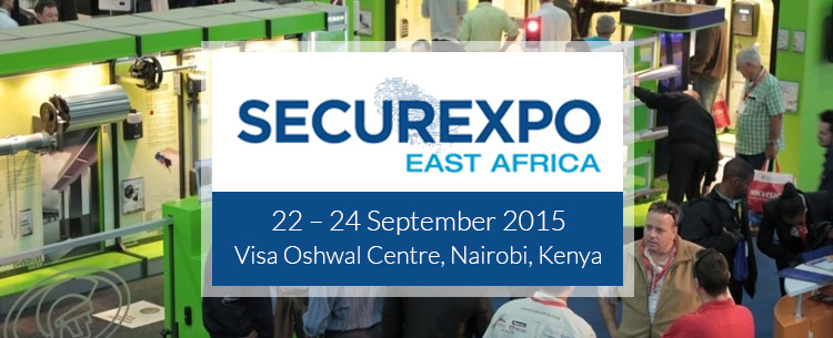   Secure Expo 2015 | 22 – 24 Sep 2015, at the Visa Oshwal Centre, Nairobi, Kenya