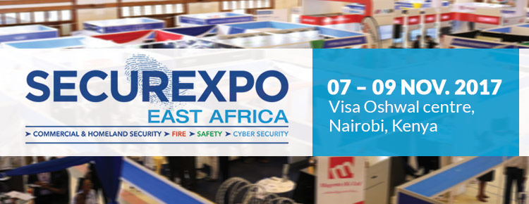 Securexpo East Africa 2017 | 07 – 09 November 2017 at Visa Oshwal centre, Nairobi, Kenya