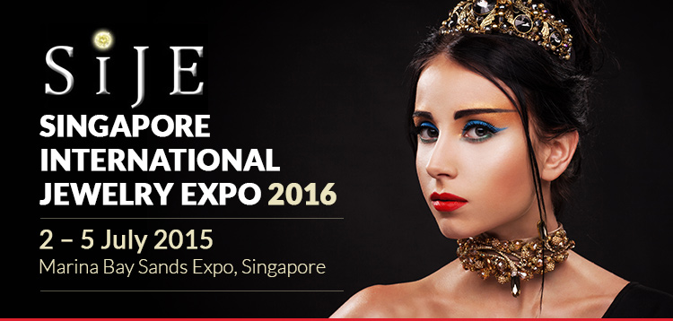 Singapore International Jewelry Expo 2016  | 21 – 24 July 2016 at Marina Bay Sands Expo, Singapore