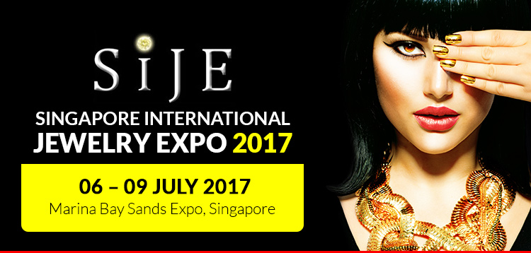 Singapore International Jewelry Expo 2017  | 06 – 09 July 2017 at Marina Bay Sands Expo, Singapore