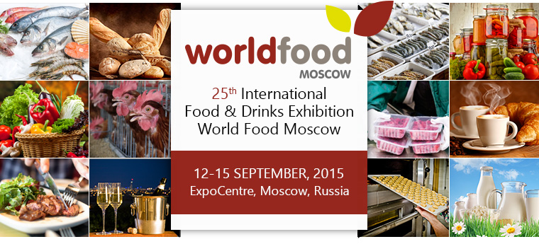 World Food Moscow 2016 | 12-15 September, 2016, ExpoCentre, Moscow, Russia